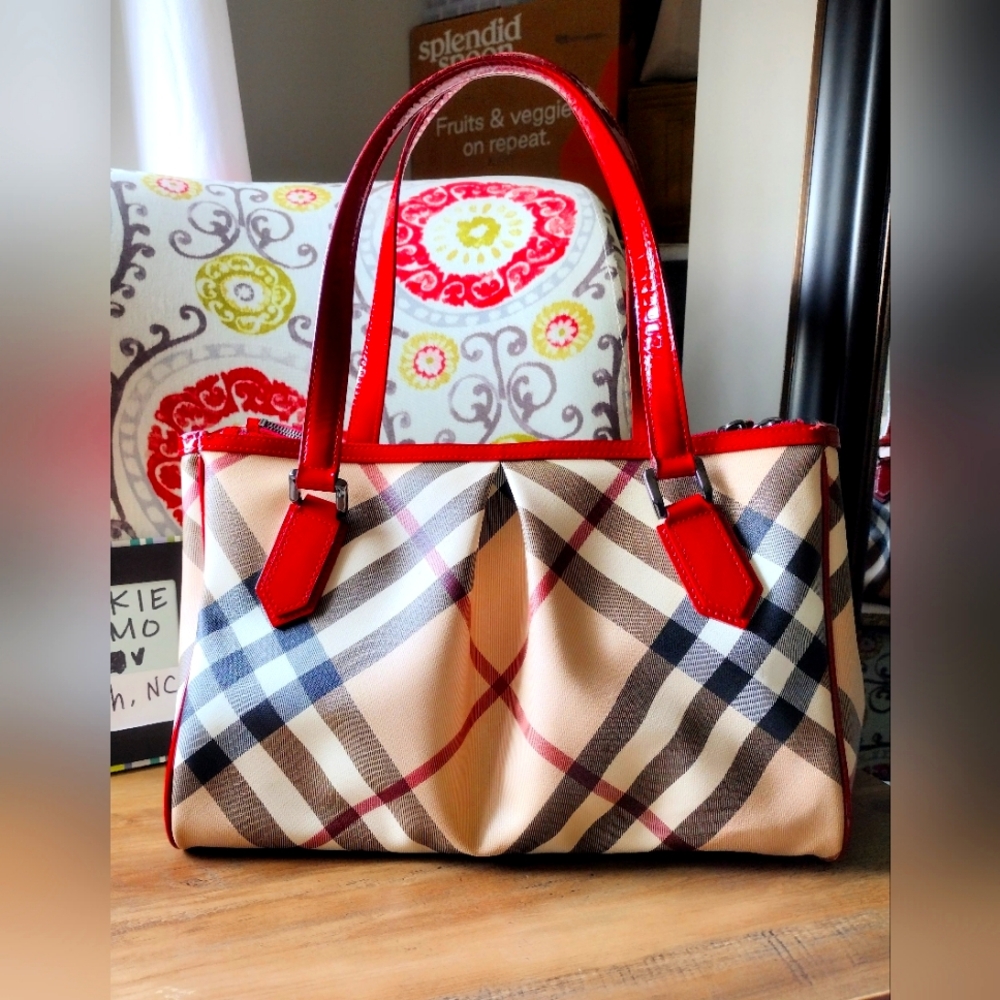 Burberry Nova Check Melbury Tote